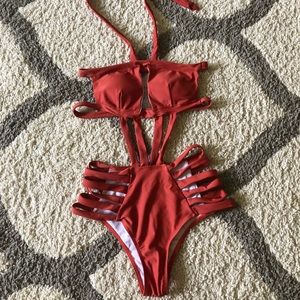 Bandage Strappy swimsuit